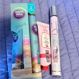 Women's Perfume Set - Yara and Island Bliss